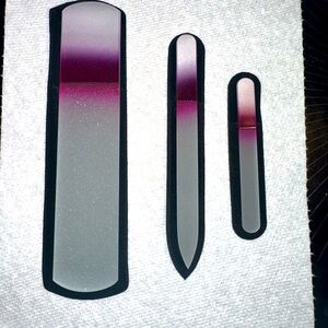 3-Piece Manicure & Pedicure Set Manicure File Great for Natural & Acrylic Nails